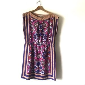 Ann Taylor loft abstract print dress in EUC sz med